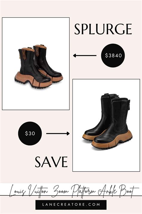 louis vuitton boots dupe